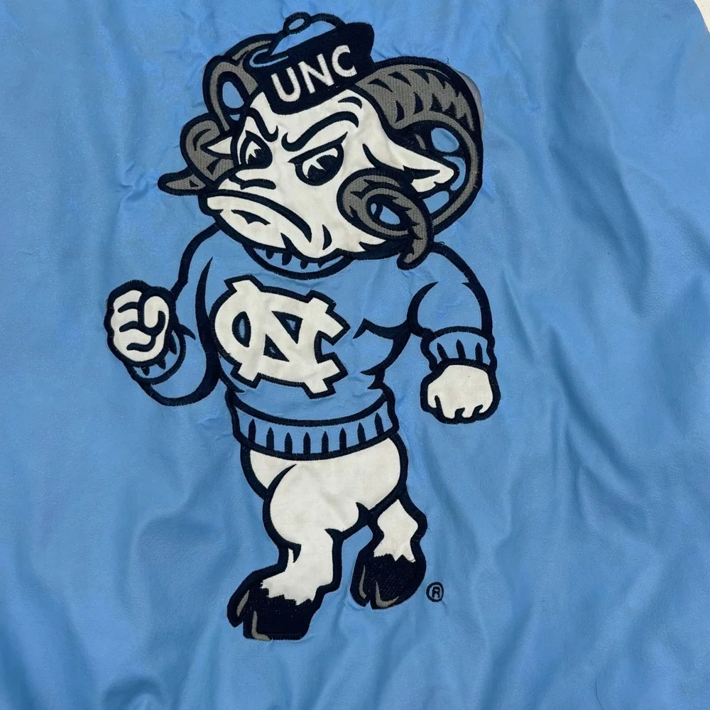 Vintage Steve & Barrys UNC Tar Heels Letterman Varsity Jacket XL University - Picture 15 of 16